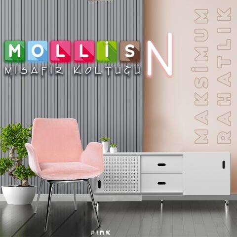 Mollis N Kumaş Ofis Misafir Koltuğu