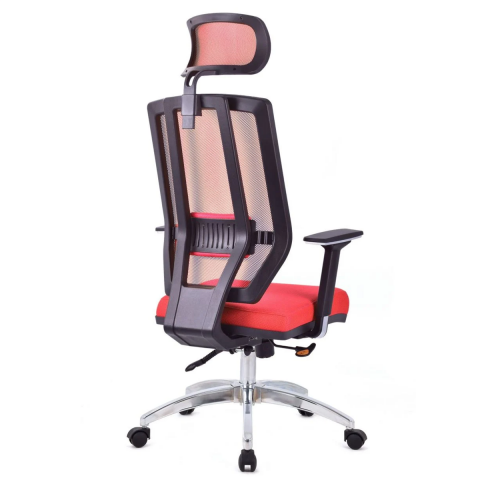 Bianca Kırmızı Fileli Yönetici Koltuğu