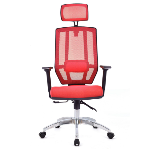 Bianca Kırmızı Fileli Yönetici Koltuğu