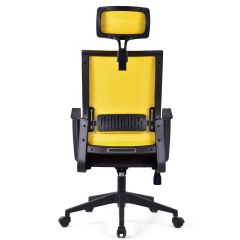 Magenta Sarı Fileli Yönetici Koltuğu