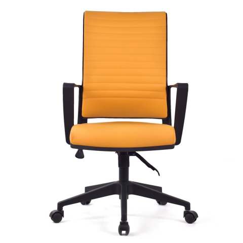 Magenta Turuncu Kumaş Çalışma Koltuğu