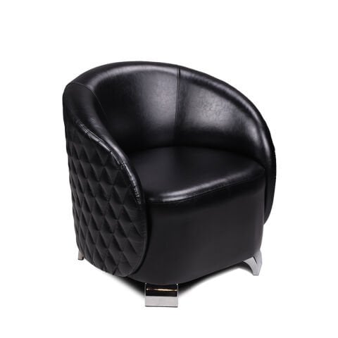 Badem Deri Tekli Kanepe