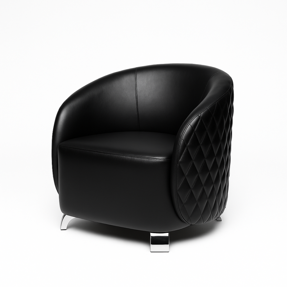 Badem Deri Tekli Kanepe