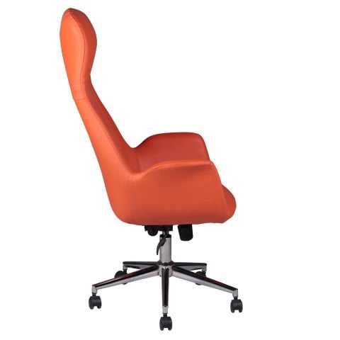 Spider Turuncu Deri Makam Koltuğu