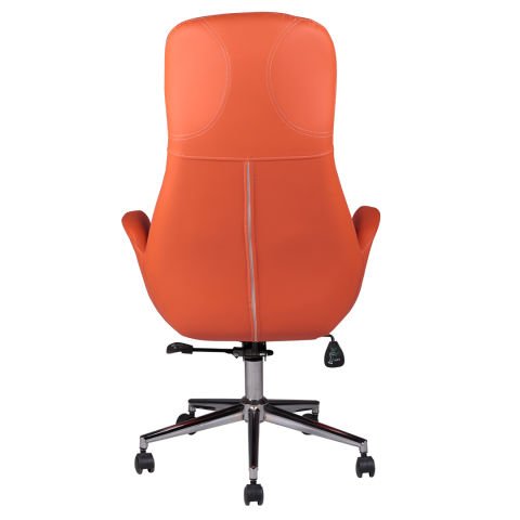 Spider Turuncu Deri Makam Koltuğu