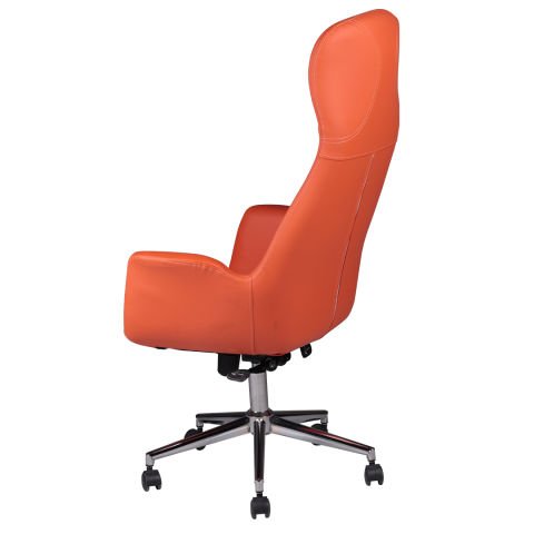 Spider Turuncu Deri Makam Koltuğu