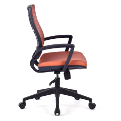 Valente Turuncu Deri Çalışma Koltuğu