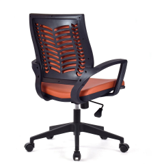 Valente Turuncu Deri Çalışma Koltuğu