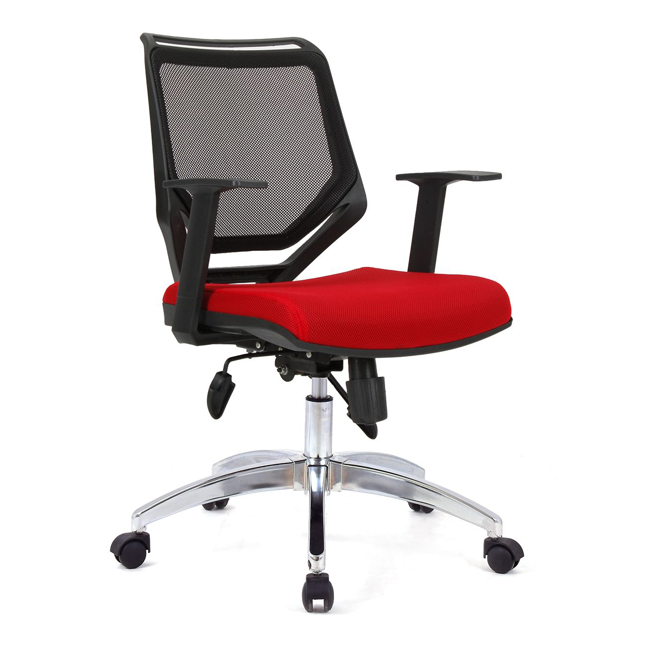 Moreno Kırmızı Fileli Çalışma Koltuğu