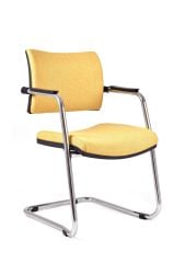 Sahra Sarı Kumaş Misafir Koltuğu