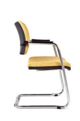 Sahra Sarı Kumaş Misafir Koltuğu