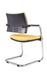 Sahra Sarı Kumaş Misafir Koltuğu