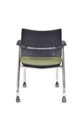 Sahra Yeşil Deri Çalışma Koltuğu