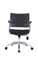 Sahra Mavi-Siyah Krom Ofis Koltuğu