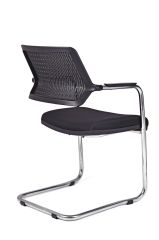 Carmel Siyah Fileli Ofis Misafir Koltuğu
