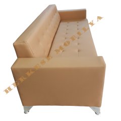 Terza5 Deri Üçlü Ofis Bekleme Koltuğu