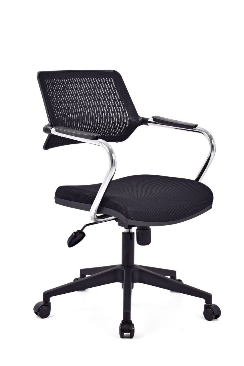 Carmel Siyah Fileli Pls Ofis Koltuğu