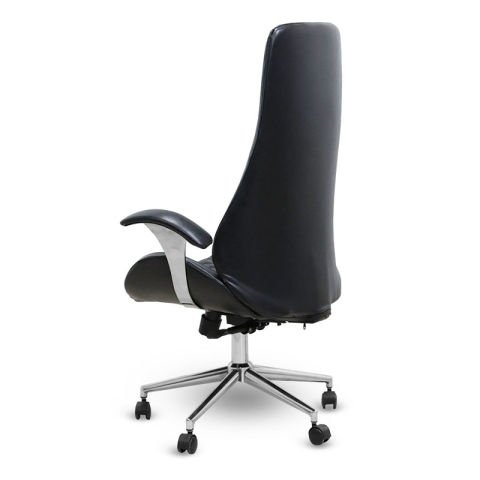 Kpt Siyah Deri Yönetici Koltuğu