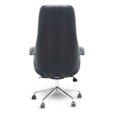 Kpt Siyah Deri Yönetici Koltuğu