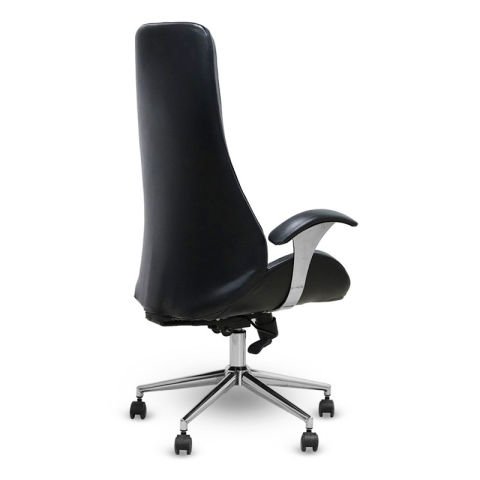 Kpt Siyah Deri Yönetici Koltuğu