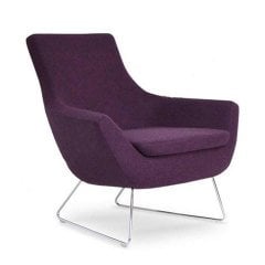 C-489 Mor Kumaş Ofis Kanepesi