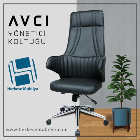 Avcı Deri Makam Koltuğu - GARAJ