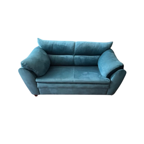 Roza İkili Mavi Kumaş Playstation Cafe Koltuğu