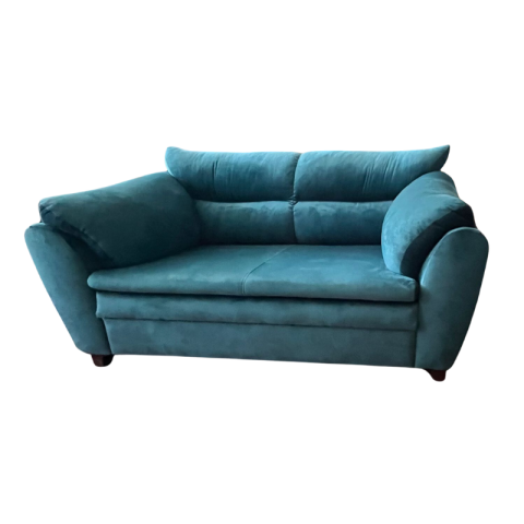 Roza İkili Mavi Kumaş Playstation Cafe Koltuğu