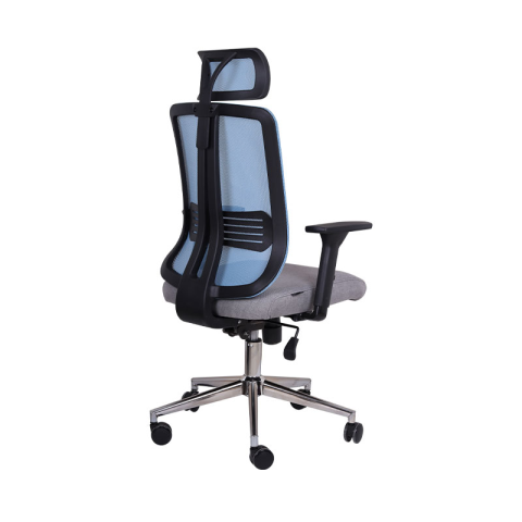 Paris Antrasit - Mavi Fileli Yönetici Koltuğu