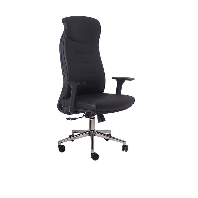 Blaze Siyah Deri Yönetici Koltuğu