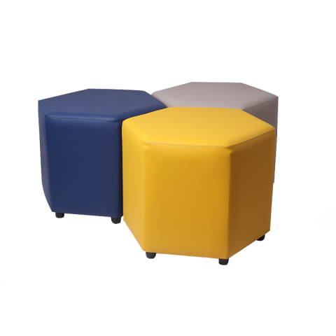 Petek Deri Üçlü Modüler Puf