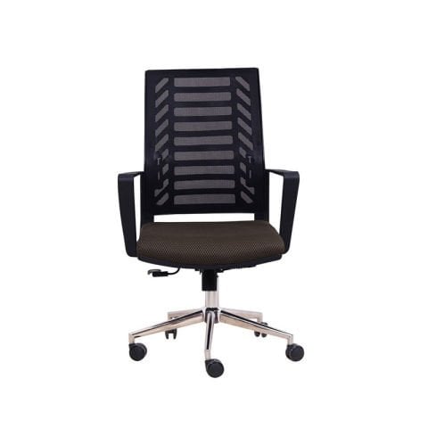 Ege Siyah Kahverengi Çalışma Koltuğu