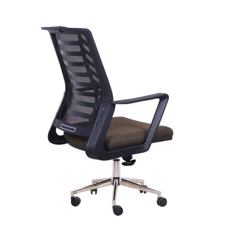Ege Siyah Kahverengi Çalışma Koltuğu