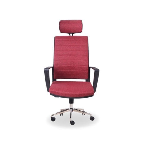 Gardena Bordo Kumaş Yönetici Koltuğu