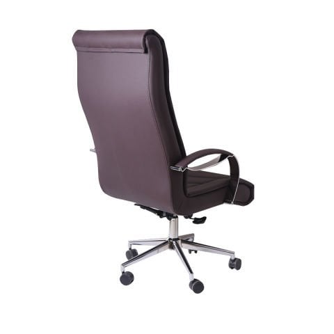Grande Siyah Deri Yönetici Koltuğu