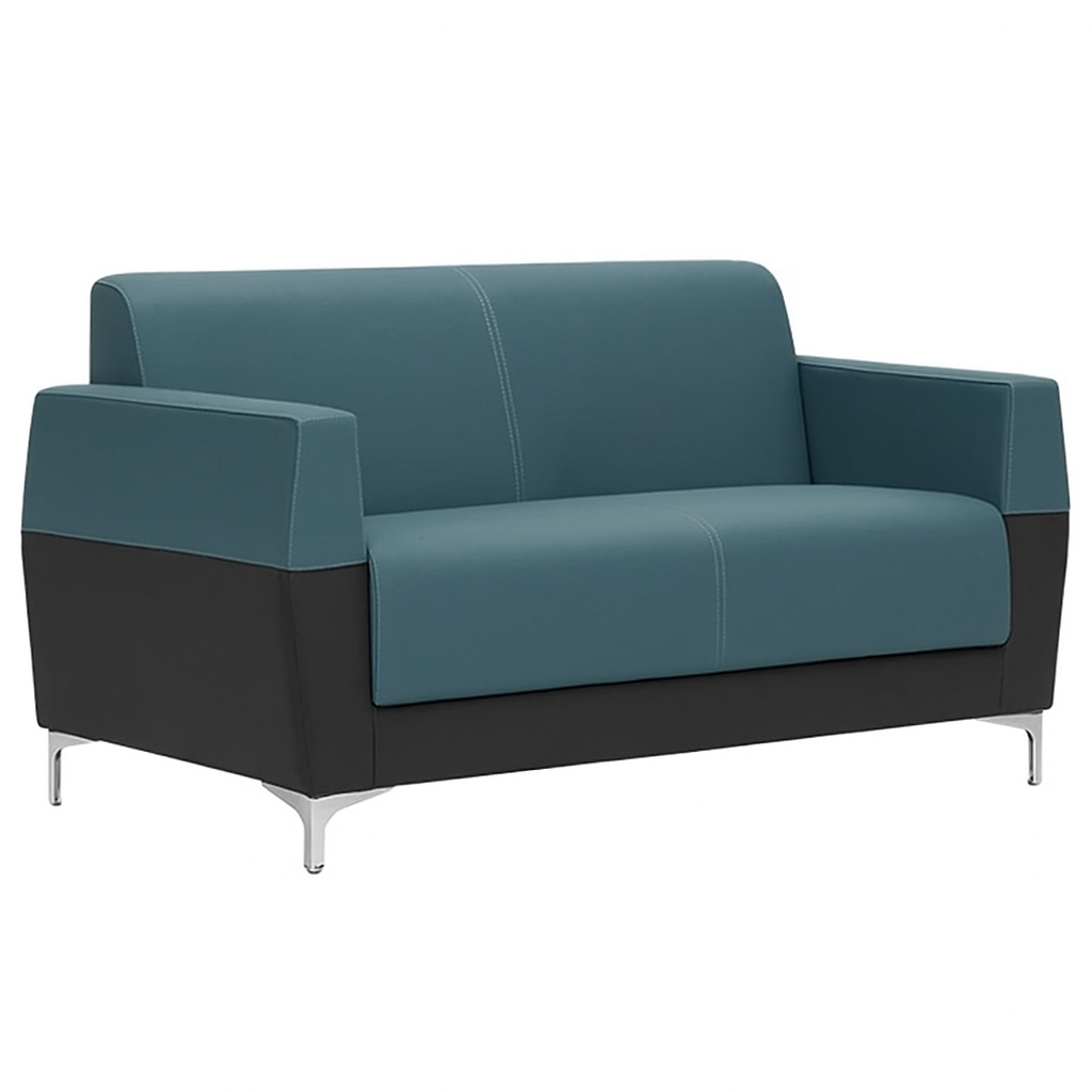 Ahenk Deri İkili Ofis Kanepesi Bekleme Koltuğu