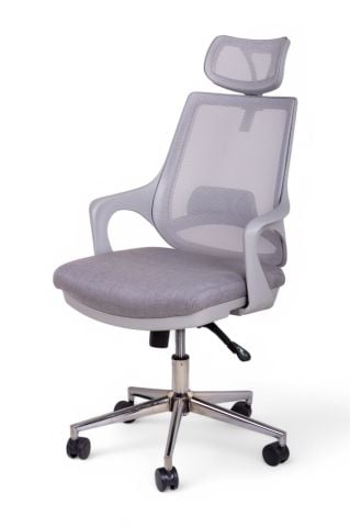 Lounge Gri Fileli Yönetici Koltuğu